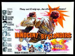 Innocents spectateurs Affiche de cinéma originale UK Quad 1972