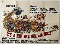 It’s A Mad Mad Mad Mad World Original Uk Quad Film Poster 1964