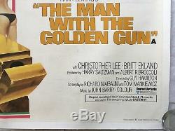 James Bond, L'homme Au Pistolet D'or, Affiche Originale De 1974