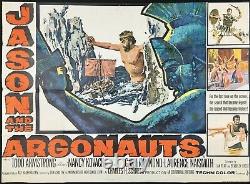 Jason And The Argonauts Original Quad Movie Poster Ray Harryhausen 1963