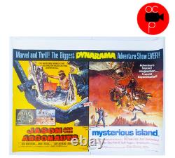 Jason et les Argonautes / L’Île mystérieuse Affiche de film originale britannique Quad DB 1963
