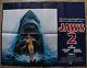 Jaws 2 (1978) Affiche Du Film Roy Scheider Lorraine Grey Quad Uk