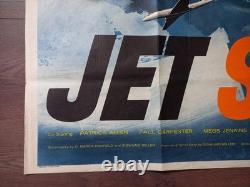 Jet Storm 1959 Affiche quad britannique Stanley Baker Richard Attenborough