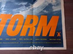 Jet Storm 1959 Affiche quad britannique Stanley Baker Richard Attenborough