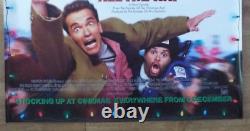 Jingle All The Way 1996 Affiche De Cinéma Originale Du Royaume-uni Quad Double Face Rare