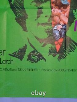 Joue Misty pour moi (1971) affiche originale du film en format UK quad avec Clint Eastwood