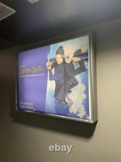 Jujutsu Kaisen Affiche de Film Officielle Quad en Anglais Gojo Geto