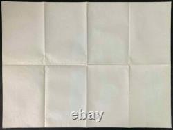 Juste un gigolo ORIGINAL Quad Affiche de cinéma David Bowie Tom Chantrell 1978