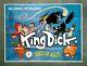 King Dick (1973) C. Rare Poster Original Du Cinéma Quad Du Royaume-uni Cartoon Porn Sex Comedy