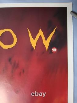 LA CORNEILLE (1994) affiche quad UK originale rare roulée 30x40 Brandon Lee