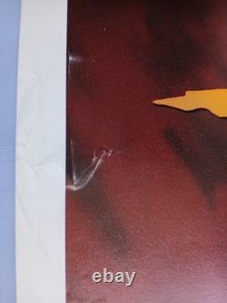 LA CORNEILLE (1994) affiche quad UK originale rare roulée 30x40 Brandon Lee