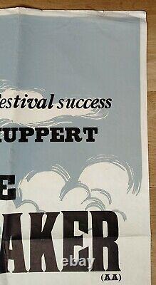 LA FABRICANTE DE LACE (1977) v. Rare affiche de film originale UK quad art de Peter Strausfeld