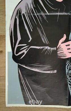 LA FABRICANTE DE LACE (1977) v. Rare affiche de film originale UK quad art de Peter Strausfeld