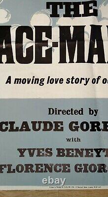 LA FABRICANTE DE LACE (1977) v. Rare affiche de film originale UK quad art de Peter Strausfeld