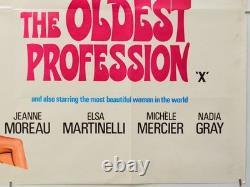 LA PLUS VIEILLE PROFESSION (1967) Affiche de cinéma originale Quad Raquel Welch