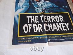 LA TERREUR DU DR CHANEY, LA REVANCHE DES MORTS AFFICHE originale UK QUAD 30x40 1977