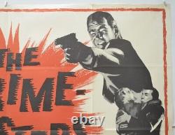 LES CRIMEBUSTERS (1962) Affiche originale du film Quad Cinema Poster de Cain's Hundred