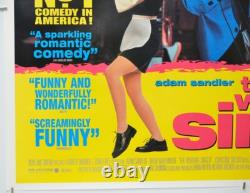 LE CHANTEUR DE MARIAGE (1998) Affiche originale de cinéma Quad Adam Sandler