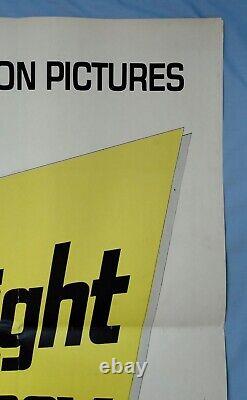 LE DIPLÔMÉ / MIDNIGHT COWBOY (RR 1970s) affiche de cinéma originale rare UK d/b quad