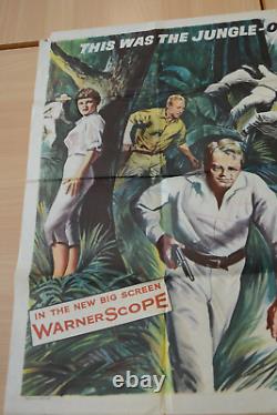LE MARCHAND D'ARMES Affiche de cinéma Quad 1958 ALAN LADD, ROSSANA PODESTA