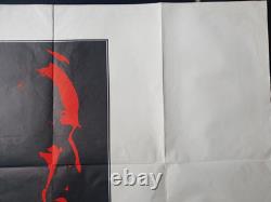 LE PARAIN AFFICHE QUAD ORIGINALE PREMIÈRE SORTIE ROYAUME-UNI 30 x 40 MARLON BRANDO