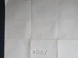 LE PARAIN AFFICHE QUAD ORIGINALE PREMIÈRE SORTIE ROYAUME-UNI 30 x 40 MARLON BRANDO