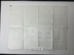 LE PROFOND rare Affiche de film vintage originale 1977 UK Quad 30x40 Nick Nolte Bisset