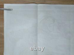 LOIN DE TOUS LES BATEAUX (1956) affiche originale UK quad superbe art de la marine de la Seconde Guerre mondiale de Bill Wiggins