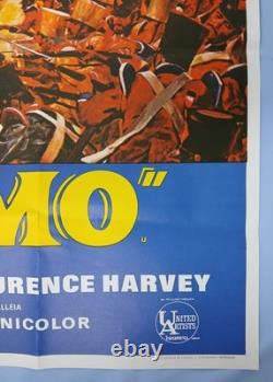 L'ALAMO (1960, RR1967) affiche originale quad UK John Wayne, Richard Widmark