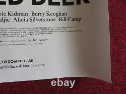 L'ASSASSINAT D'UN CERF SACRÉ - UN QUAD UK (30x40) AFFICHE ENROULÉE C. FARRELL 2017