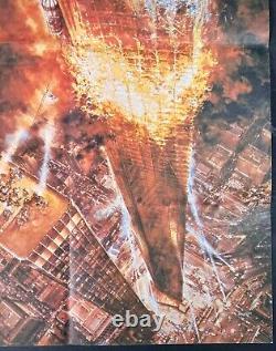 L'Affiche Originale du Film Quad de Towering Inferno avec Paul Newman et Steve McQueen en 1974