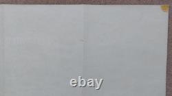 L'Affiche Quad Originale du Film The Thing Royaume-Uni