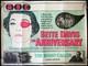 L'anniversaire Affiche Original Quad Film Cinéma Bette Davis Hammer 1968