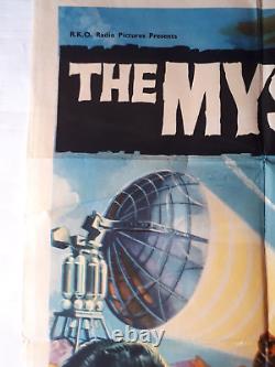 L'ÉNIGME DES MYSTÉRIANS 1957 AFFICHE ORIGINALE UK QUAD 30x40 TOHO RKO Mogera