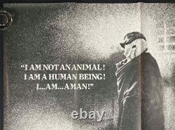 L'Homme Éléphant ORIGINAL Quad Affiche de Film Cinéma David Lynch Anthony Hopkins