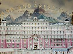 L'Hôtel Grand Budapest (2014) Affiche Originale Britannique Quad