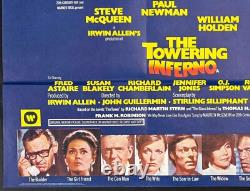 L'Infernale Tour Original Affiche de Film Quad Paul Newman Steve McQueen 1974