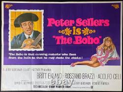 L'Original Quad Affiche de Film Bobo Peter Sellers Britt Ekland 1967