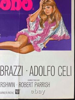 L'Original Quad Affiche de Film Bobo Peter Sellers Britt Ekland 1967