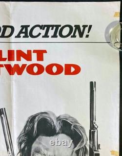 L'Outlaw Josey Wales / Affiche de cinéma originale Quad Gauntlet Clint Eastwood