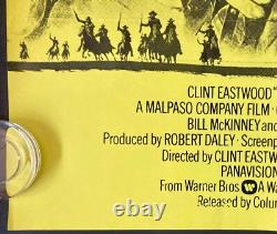 L'Outlaw Josey Wales / Magnum Force Affiche de Film Originale Quad Clint Eastwood