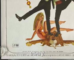 L'affiche de cinéma originale Quad du film Les Jokers Oliver Reed Michael Crawford 1967