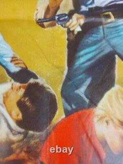 L'affiche de film originale britannique Quad de 1965 'La Récompense'