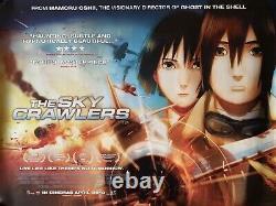 L'affiche du film THE SKY CRAWLERS UK Quad 2010 de MAMORU OSHII ANIMATION JAPONAISE