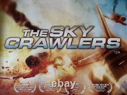 L'affiche du film THE SKY CRAWLERS UK Quad 2010 de MAMORU OSHII ANIMATION JAPONAISE