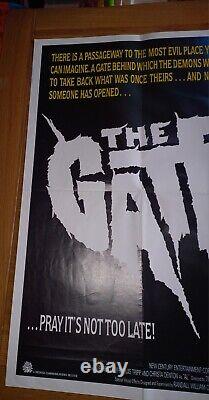 L'affiche du film 'The Gate' de 1987 au format original UK Quad