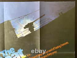 L'affiche originale UK Quad du bateau (Das Boot)