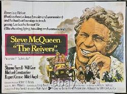 L'affiche originale du cinéma de Steve McQueen de 1969 pour le film The Reivers.