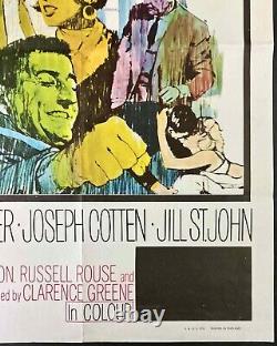 L'affiche originale du film Quad Cinema Oscar avec Stephen Boyd et Tony Bennett en 1966