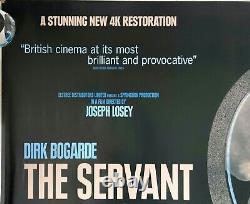 L'affiche originale du film Quad de The Servant Joseph Losey Dirk Bogarde années 2000 RR